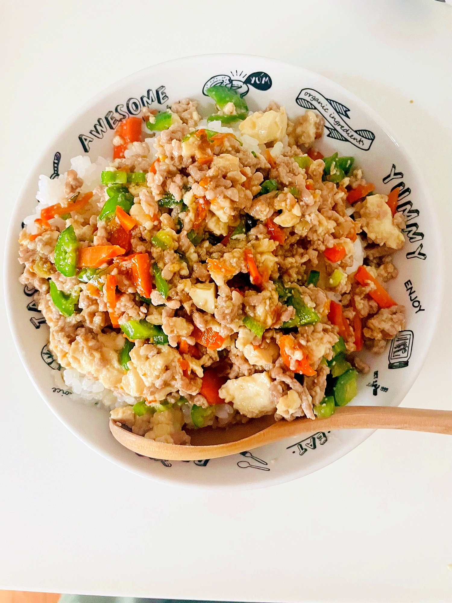 簡単！野菜と豆腐の肉そぼろ