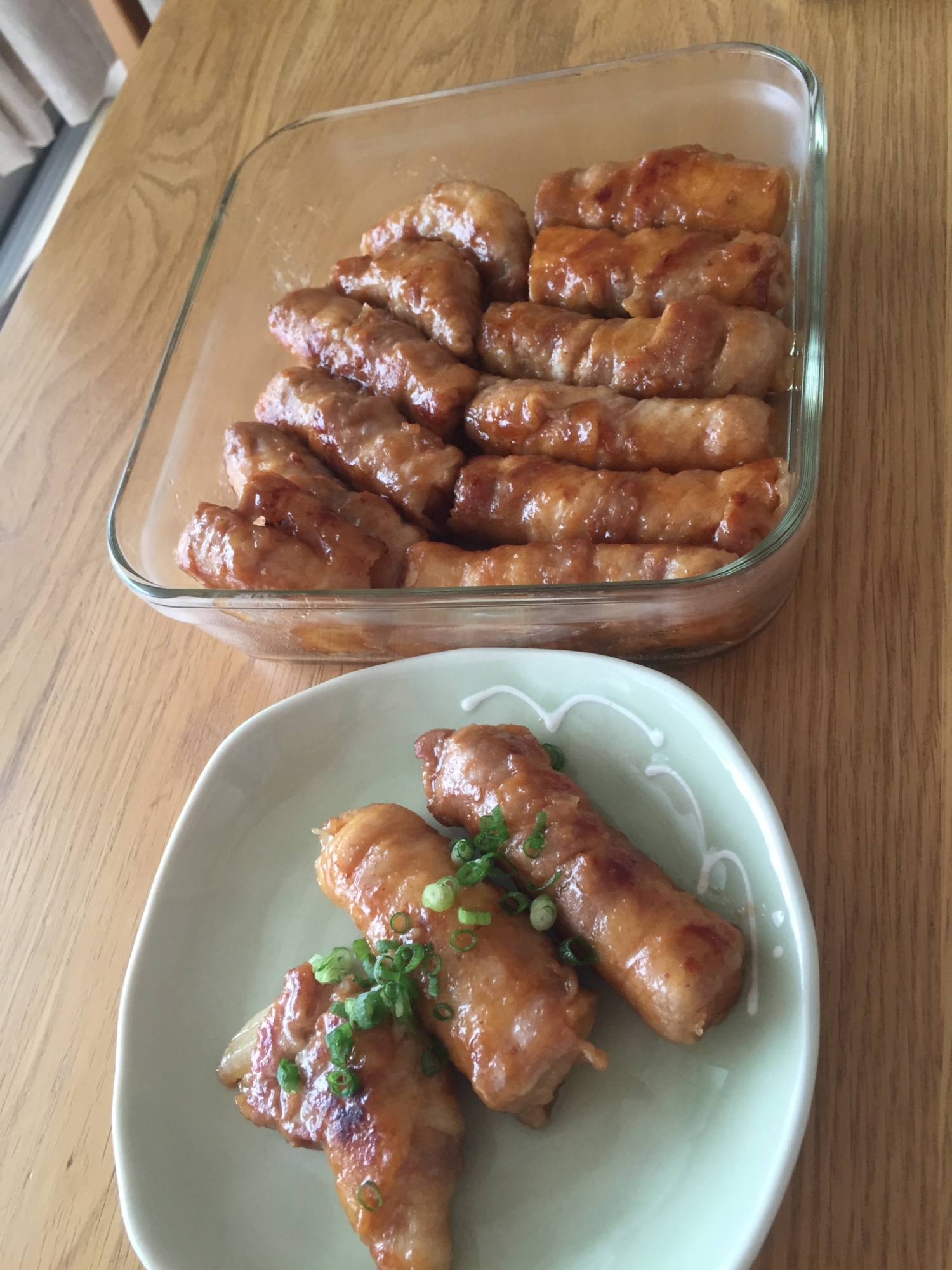 焼肉のタレでいろいろ肉巻き レシピ 作り方 By Momokota1222 楽天レシピ