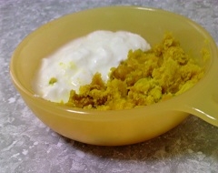 離乳食 かぼちゃヨーグルト レシピ 作り方 By はな 楽天レシピ