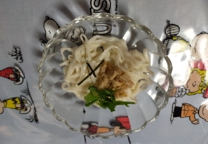 わさび風味のツナパスタ♪