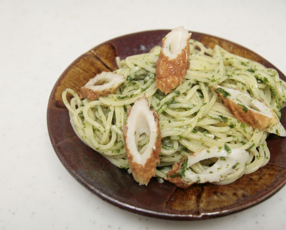 和えるだけ簡単 ちくわと青のりのパスタ レシピ 作り方 By A S A P 楽天レシピ