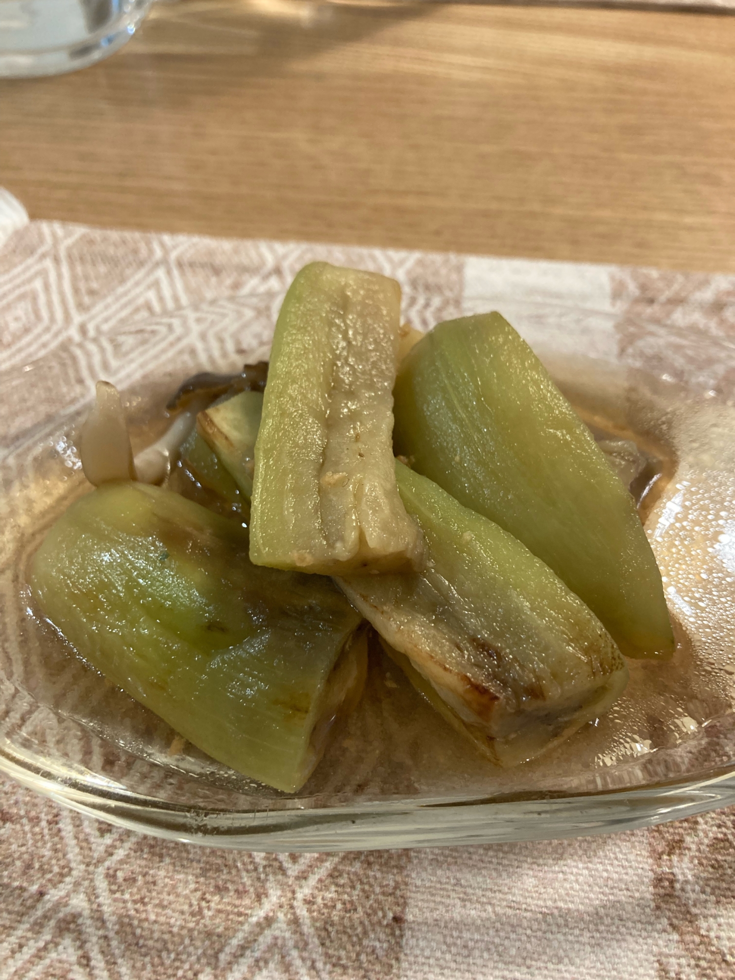 しめじとナスの煮浸し