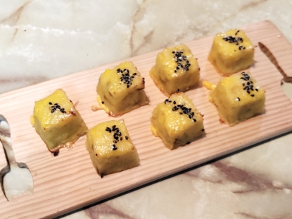 ひとくちサイズでかわいい簡単スイートポテト