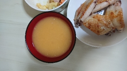 シーチキンオニオン洋風味噌汁