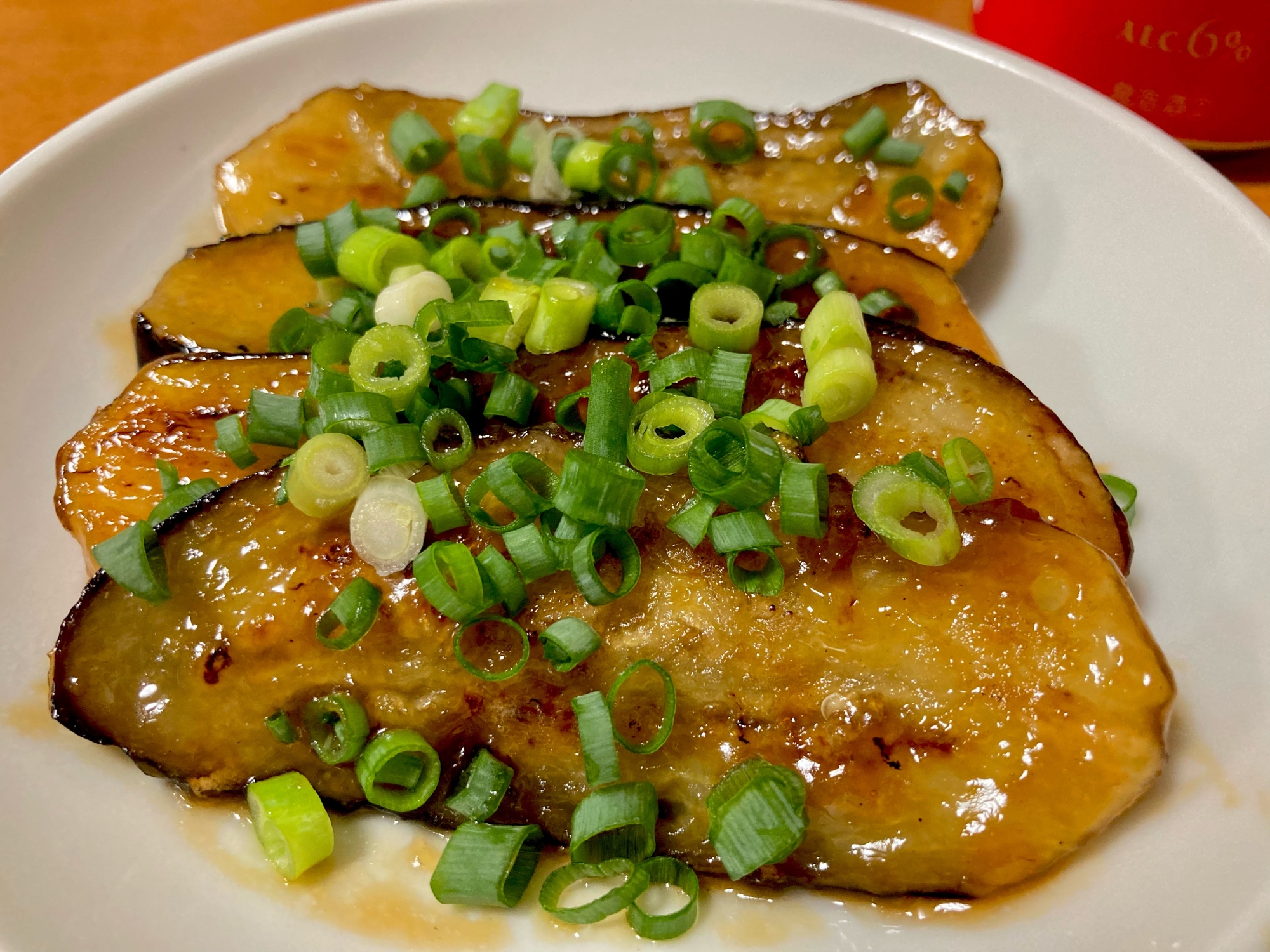 茄子の甘辛焼き