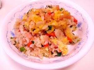 お冷ご飯と余り野菜でチャーハン おかずいらず レシピ 作り方 By あのたかぼう 楽天レシピ