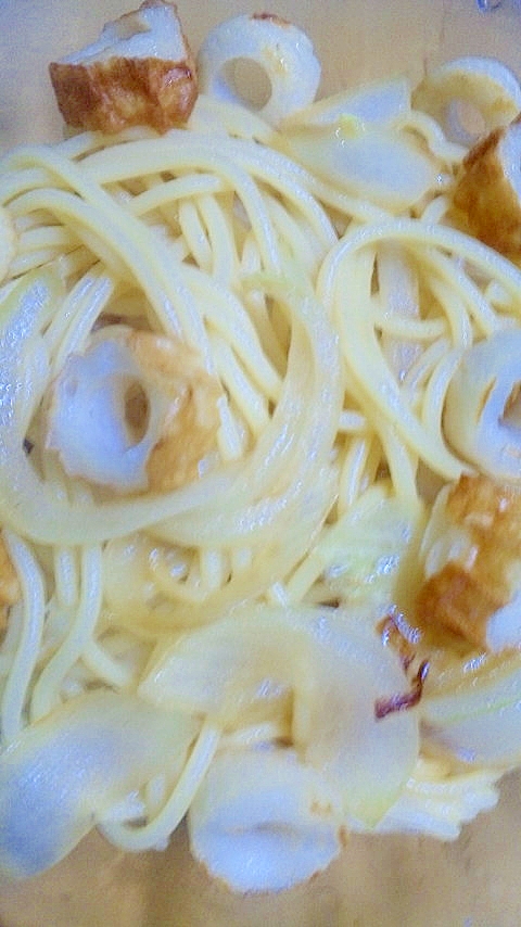 簡単！和風でさっぱりちくわパスタ