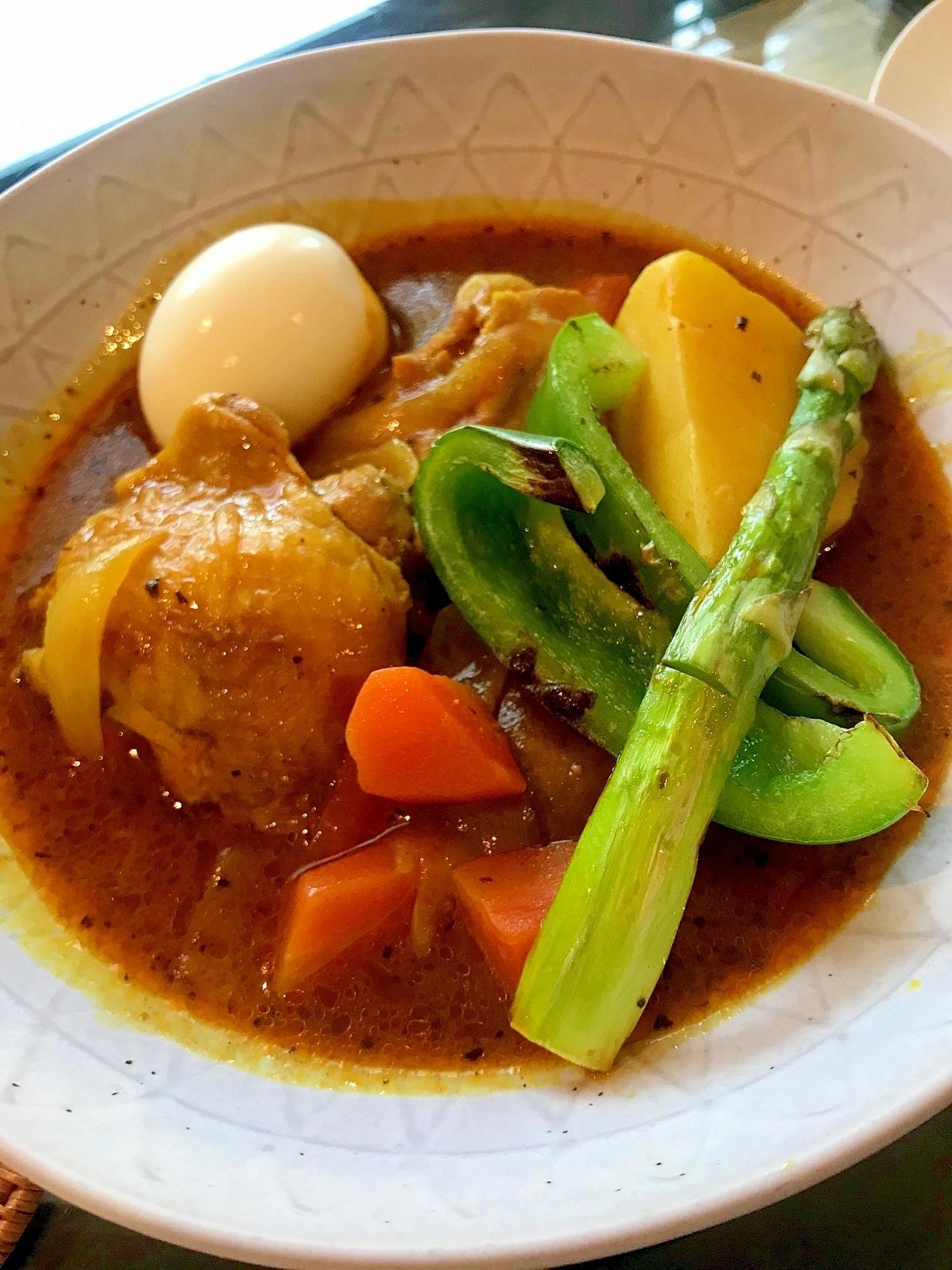 我が家の定番！野菜たっぷりスープカレー