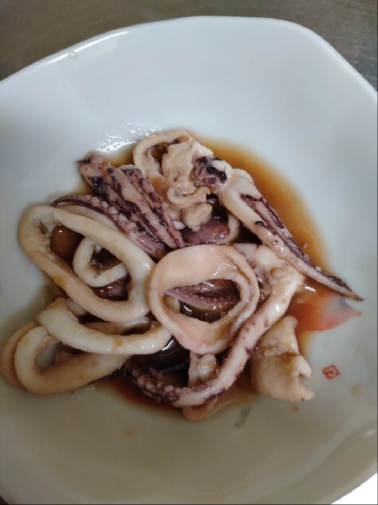生姜が香るイカの簡単煮♪