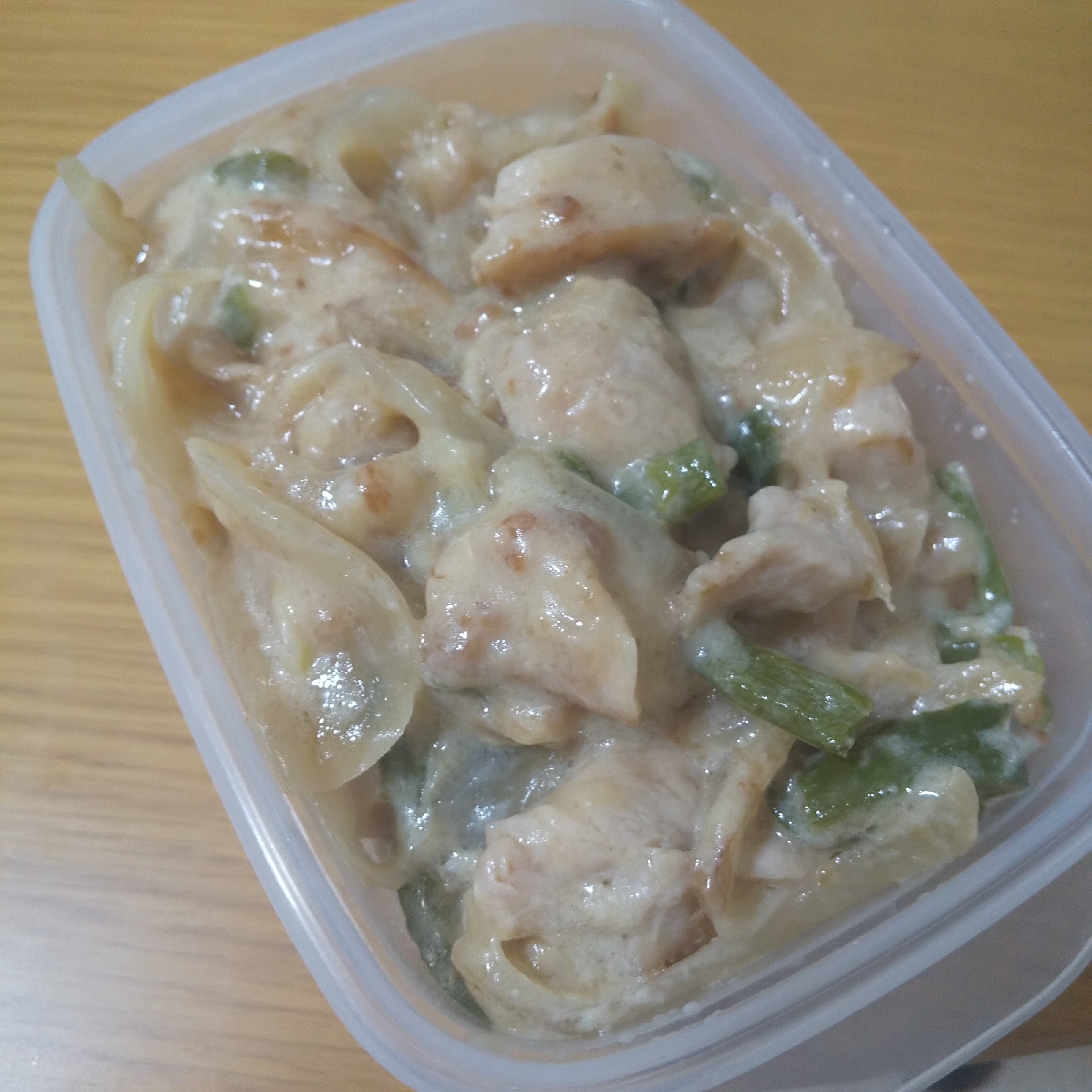 作り置きに☆鶏むね肉のガーリックマヨ炒め
