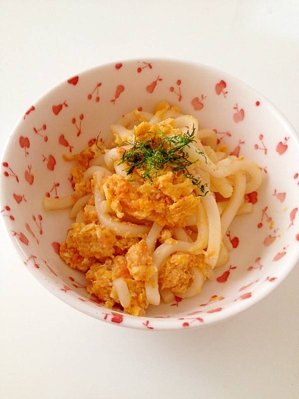 明太子とお野菜卵のうどん☆幼児食