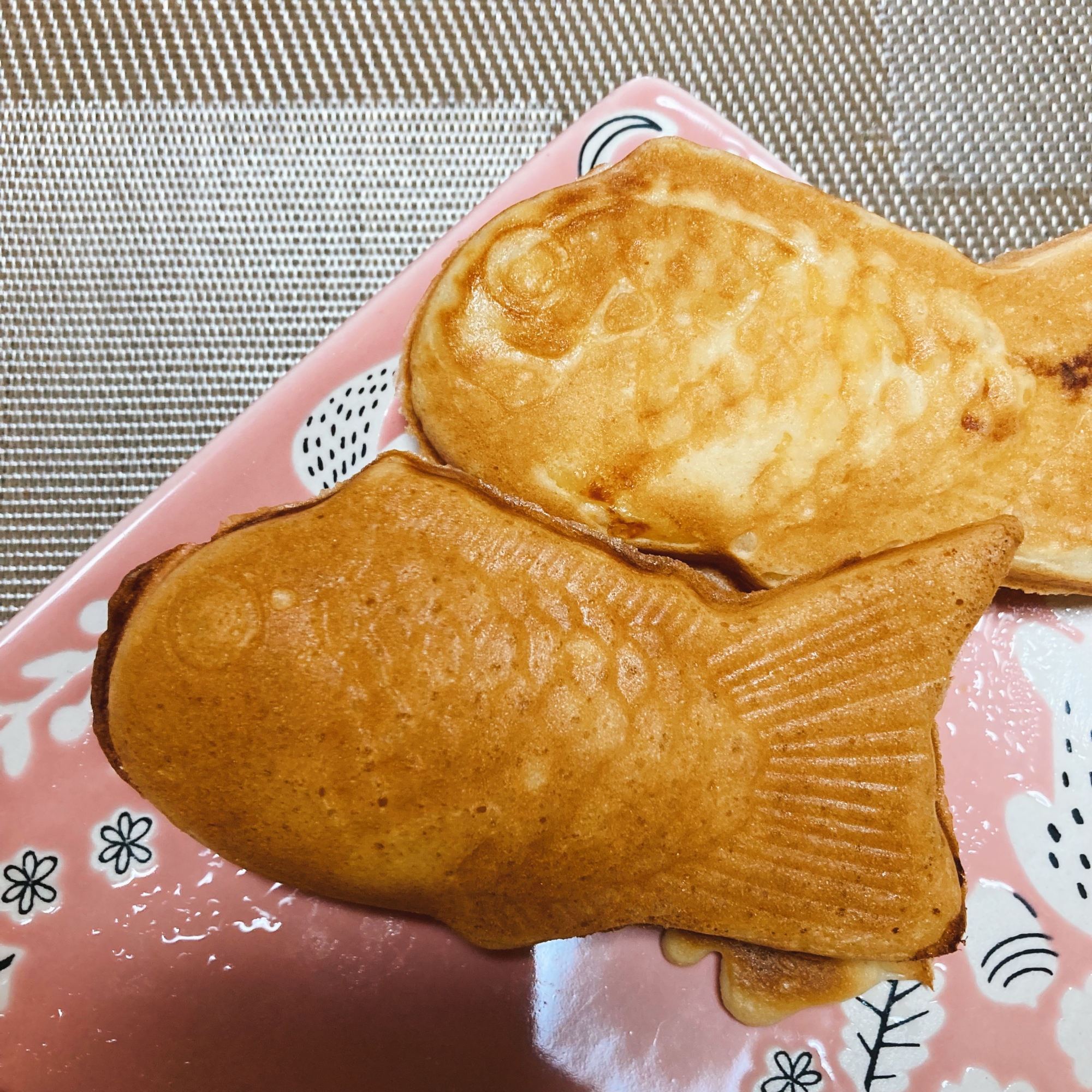 HM⭐️外はサクサク中はもちもちたい焼き