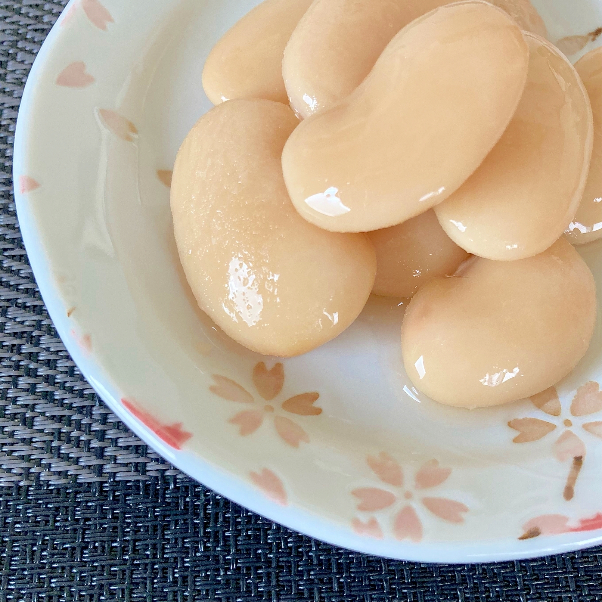 圧力鍋で簡単 糖質ひかえめの白花豆煮