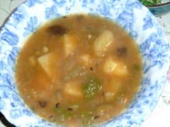 活力鍋で作るカレー