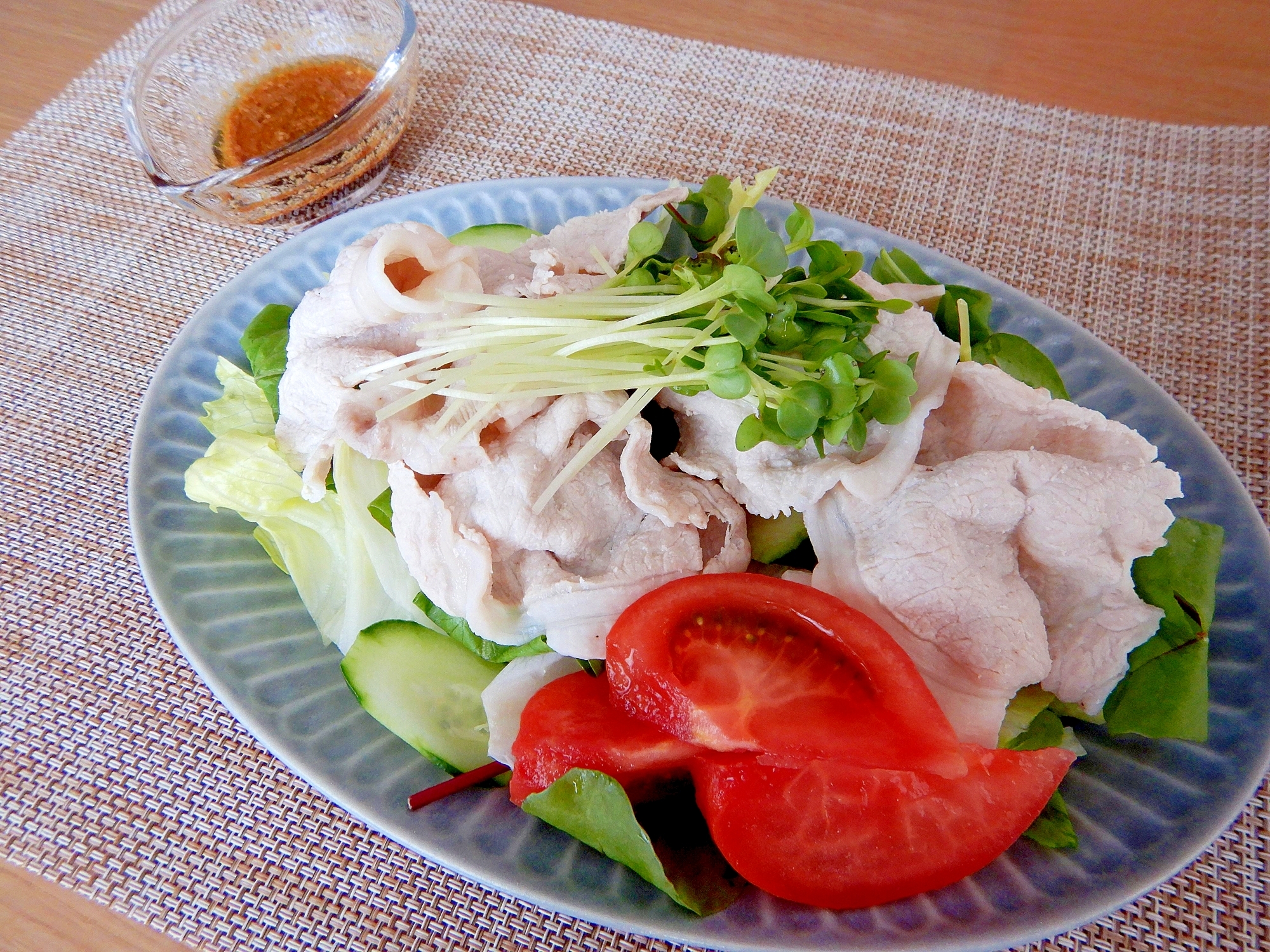 豚の冷しゃぶ ポン酢ソース レシピ 作り方 By Jill 楽天レシピ 豚の冷しゃぶ ポン酢ソース レシピ 作り方 By Jill 楽天レシピ