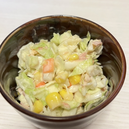 みんな大好きなあの味☆コールスローサラダ
