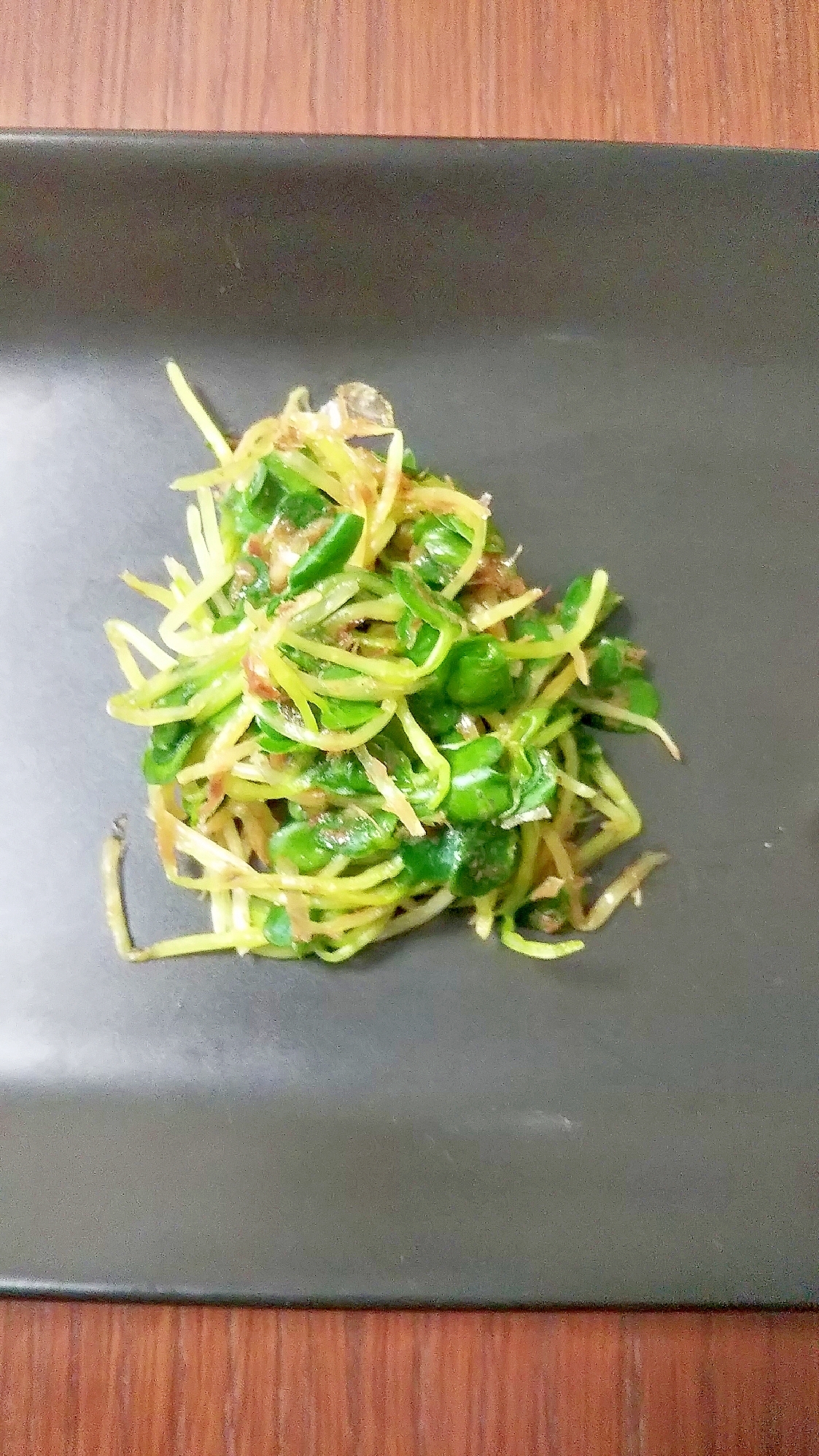 【電子レンジで】豆苗の鰹節和え