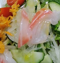 鯛のお刺身☆中華風