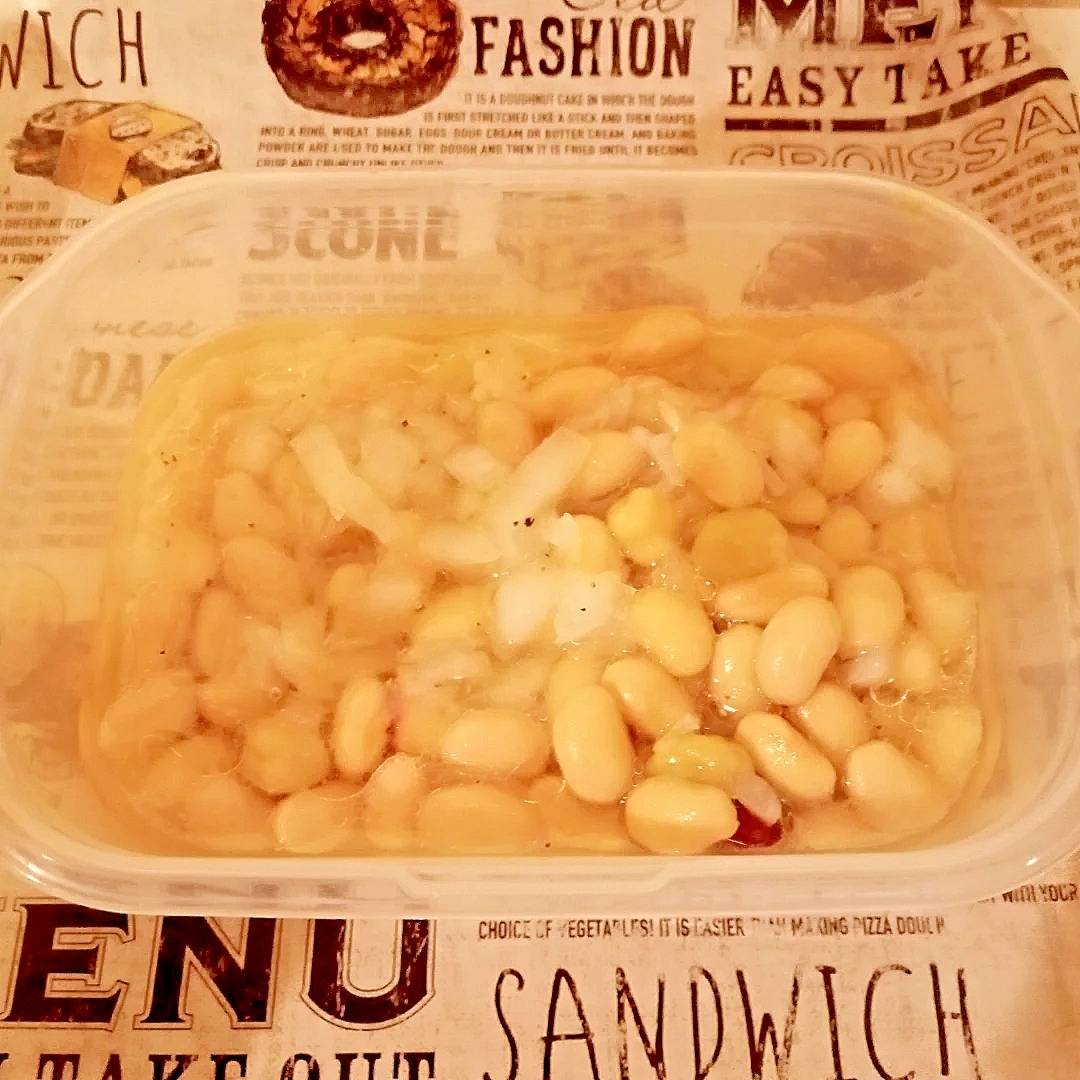 ミックスビーンズのサラダ