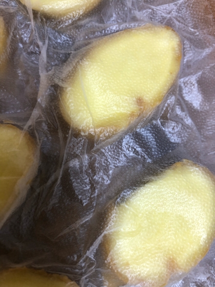 生姜の冷凍保存、便利ですね♪レシピ有難うございます！
