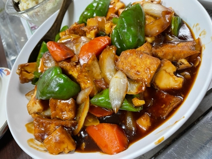 美味しかったです。ピーマン嫌いの旦那も厚揚げとピーマンなら食べれると沢山食べてくれました。