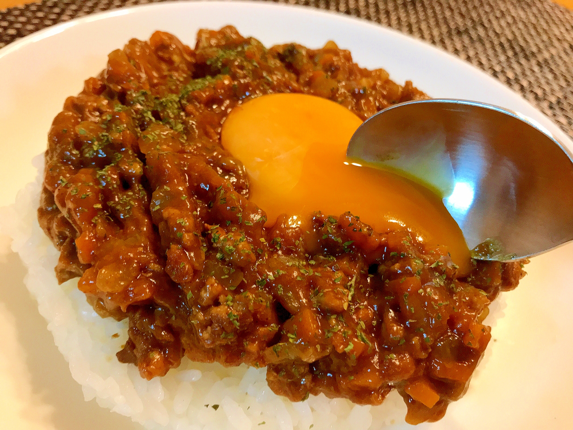 フライパンで簡単!キーマカレー