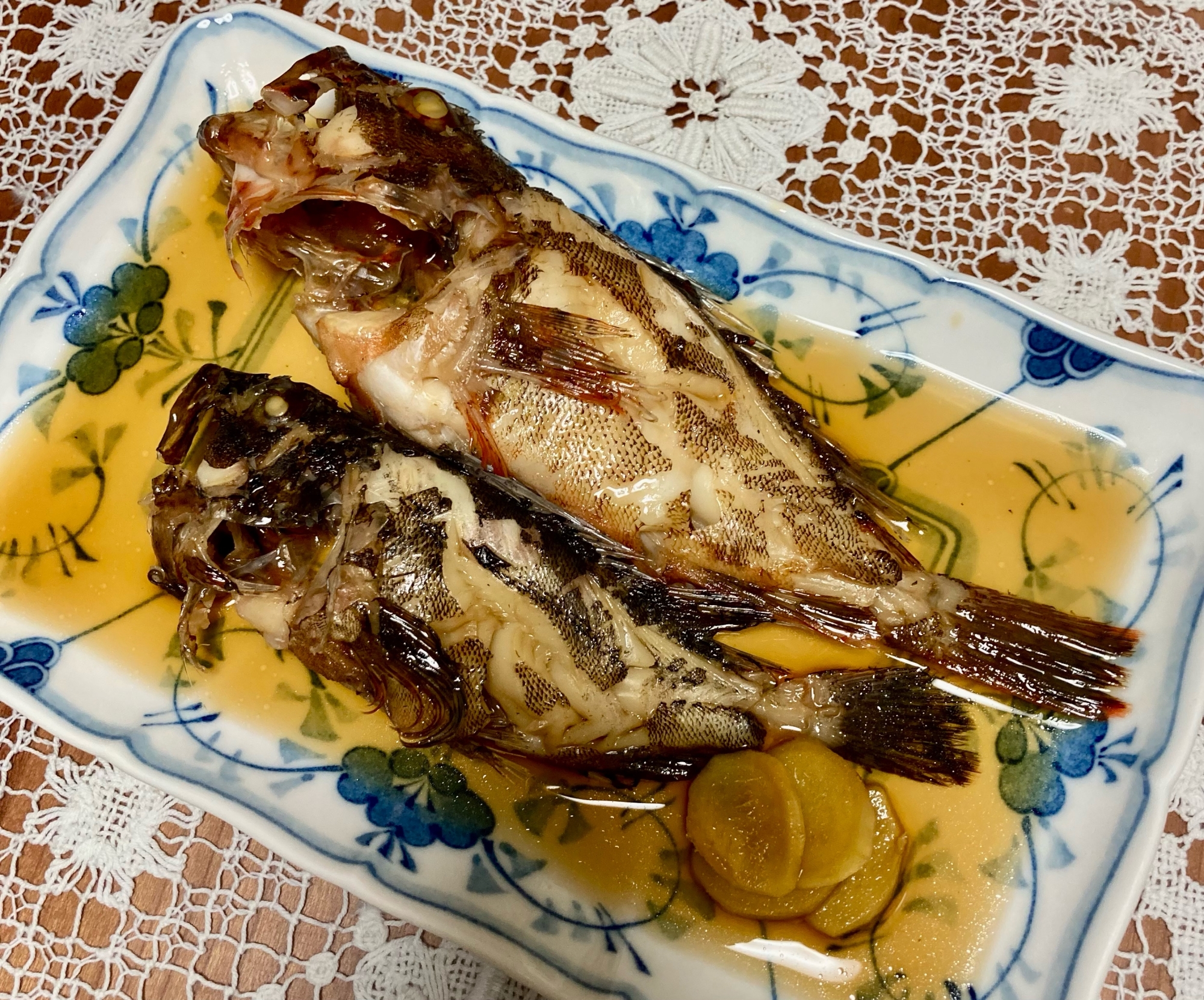 旨み豊富なガシラをおいしく食べたい☆魚の煮つけ