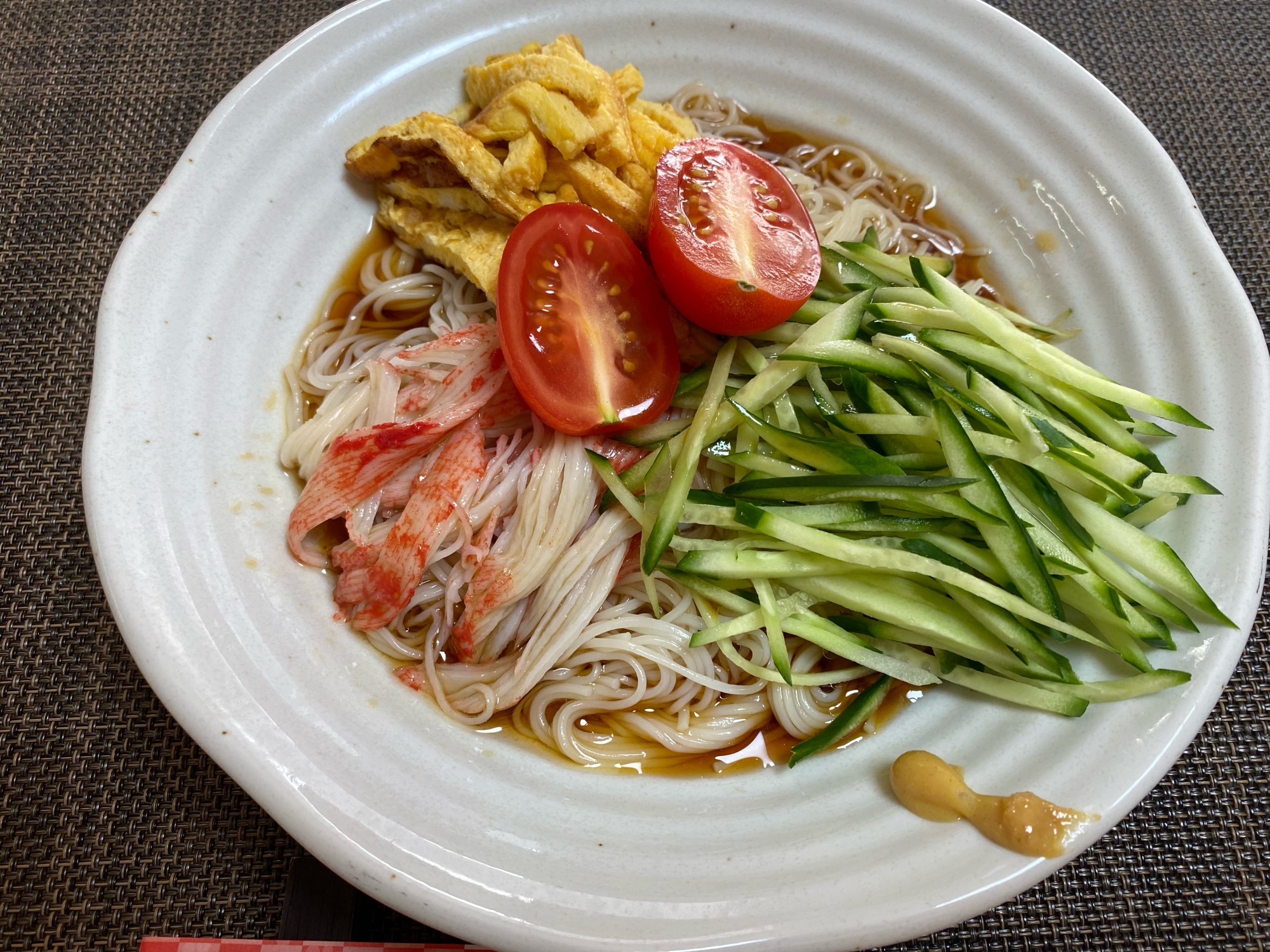 冷やし中華風素麺