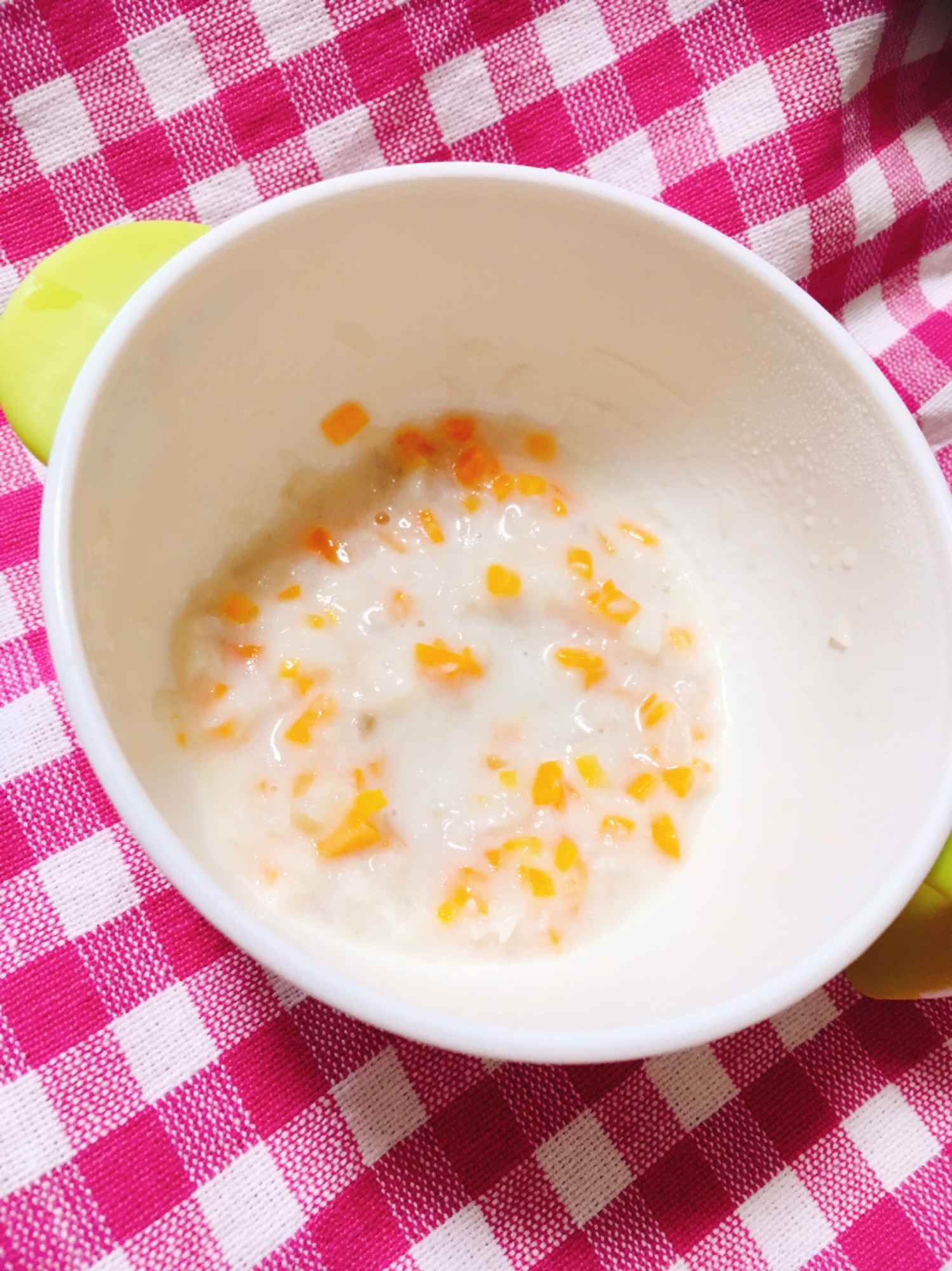 かみかみ期の離乳食 かれいと人参と蓮根のクリーム煮 レシピ 作り方 By Non Mom 楽天レシピ かみかみ期の離乳食 かれいと人参と蓮根のクリーム煮 レシピ 作り方 By Non Mom 楽天レシピ