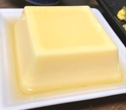 たまご豆腐（昆布だし）