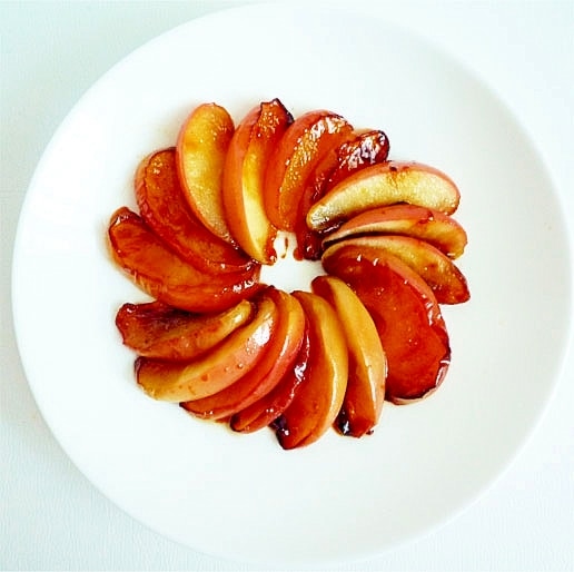 おいしいキャラメルリンゴのレシピ