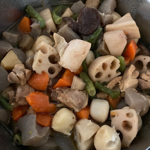 冷凍野菜で簡単筑前煮 レシピ 作り方 By しのあー 楽天レシピ 冷凍野菜で簡単筑前煮 レシピ 作り方 By しのあー 楽天レシピ