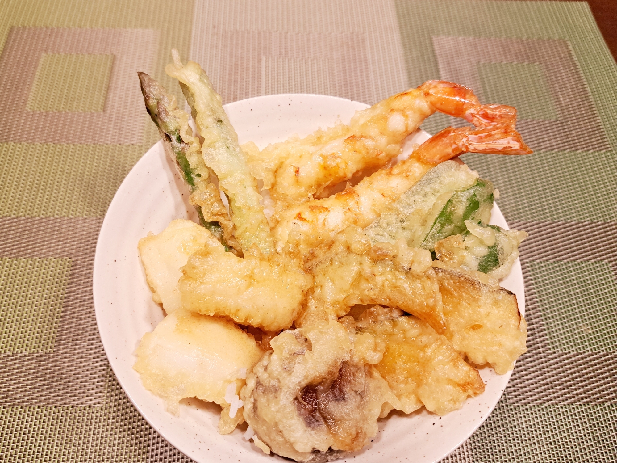 お家で作る！ごちそう天丼！