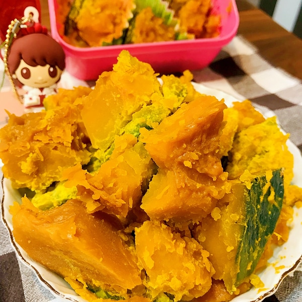 お弁当おかず定番作り置き4弾 かぼちゃの煮物 レシピ 作り方 By ぼくバナナ 楽天レシピ お弁当おかず定番作り置き4弾 かぼちゃの煮物 レシピ 作り方 By ぼくバナナ 楽天レシピ