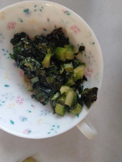 栄養たっぷりで無駄もなし！大根葉の常備菜