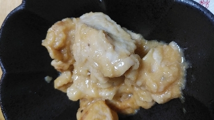 鶏ムネ肉の味噌焼き