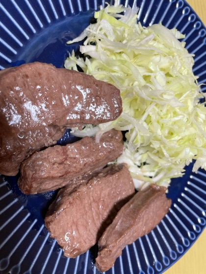 鹿肉ステーキ