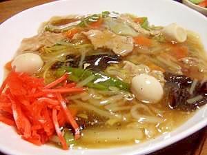 野菜たっぷり!!あんかけ焼きそば☆