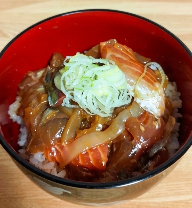 漬けるだけ【海鮮漬け丼】