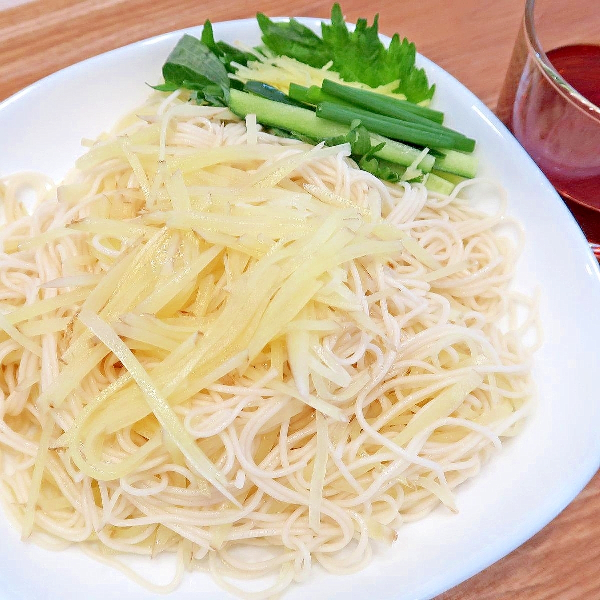 新じゃが入り素麺☆かてそうめん☆シャキシャキ食感