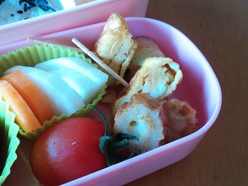 お弁当に!竹輪とチーズでカリカリ焼き