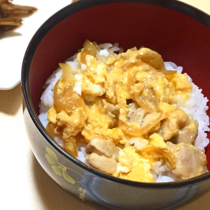 簡単親子丼