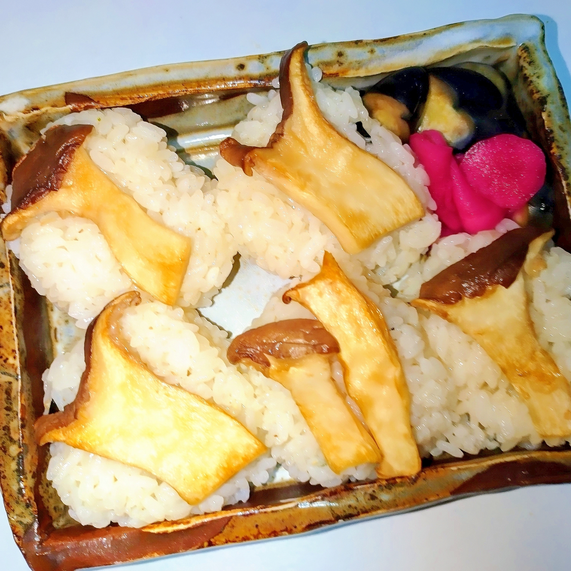 松茸香る☆エリンギお握り