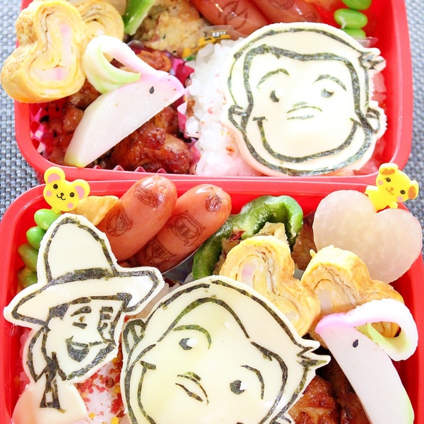 海苔アートキャラ弁 黄色い帽子のおじさんとジョージ レシピ 作り方 By ラムちゃん1224 楽天レシピ 海苔アートキャラ弁 黄色い帽子のおじさんとジョージ レシピ 作り方 By ラムちゃん1224 楽天レシピ
