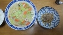 ありがとうございます。
これはとても美味しいですね。
野菜もたっぷりに出来て、
お店のようですし、
健康的ですね。