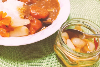 箸が止まらない 島らっきょう甘酢漬け レシピ 作り方 By Startrek 楽天レシピ