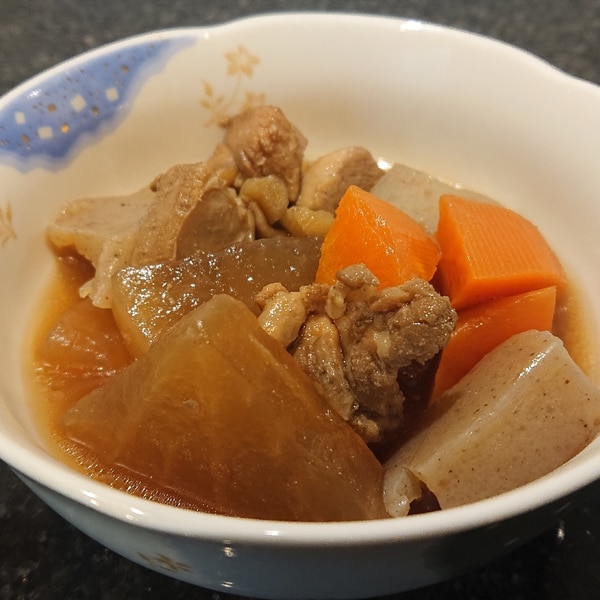 大根 人参 ゴボウ 蒟蒻 鶏肉の煮物 レシピ 作り方 By 3ぽりん4 楽天レシピ 大根 人参 ゴボウ 蒟蒻 鶏肉の煮物 レシピ 作り方 By 3ぽりん4 楽天レシピ