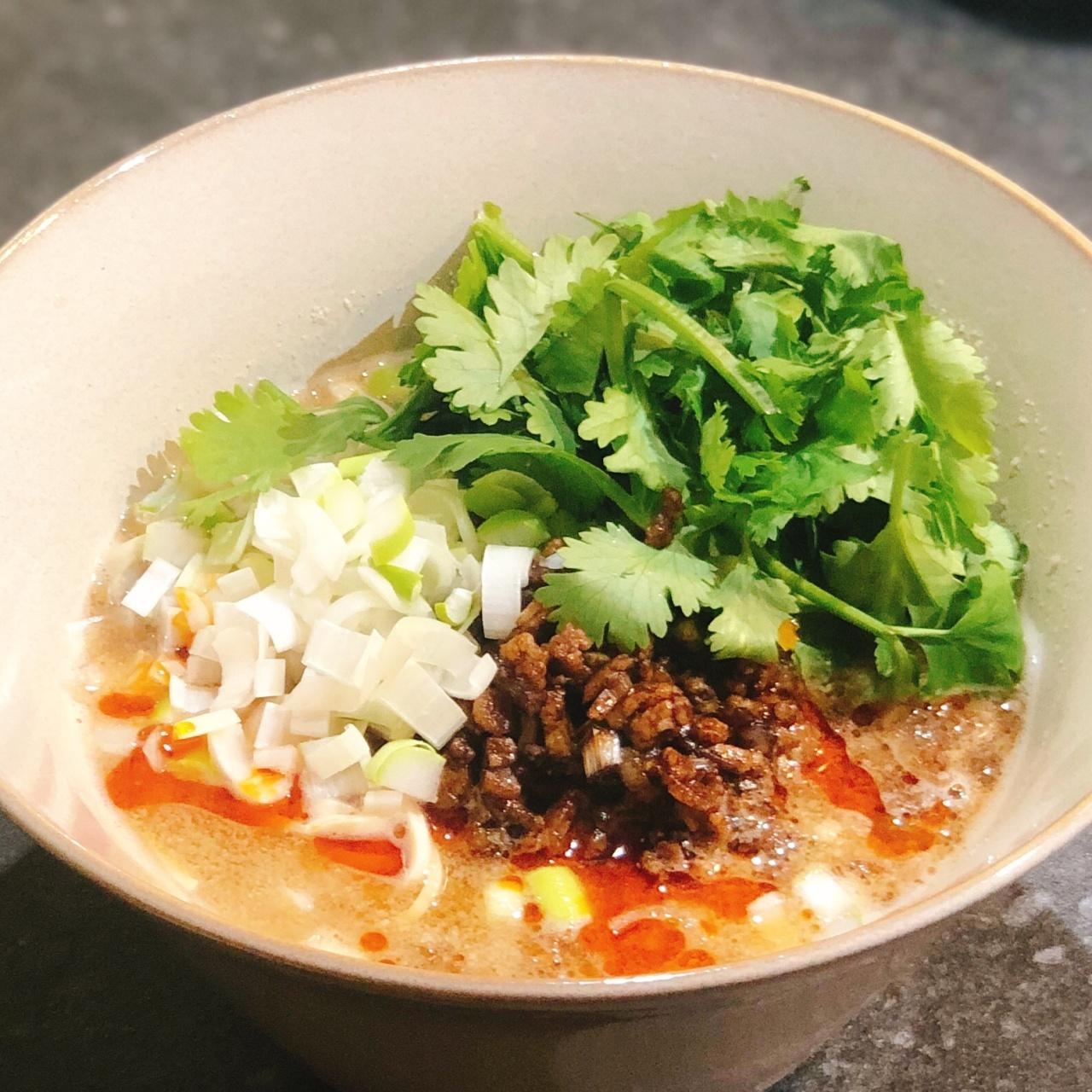 【脱小麦】ヘルシーな豆腐干絲でつくる担々麺の作り方