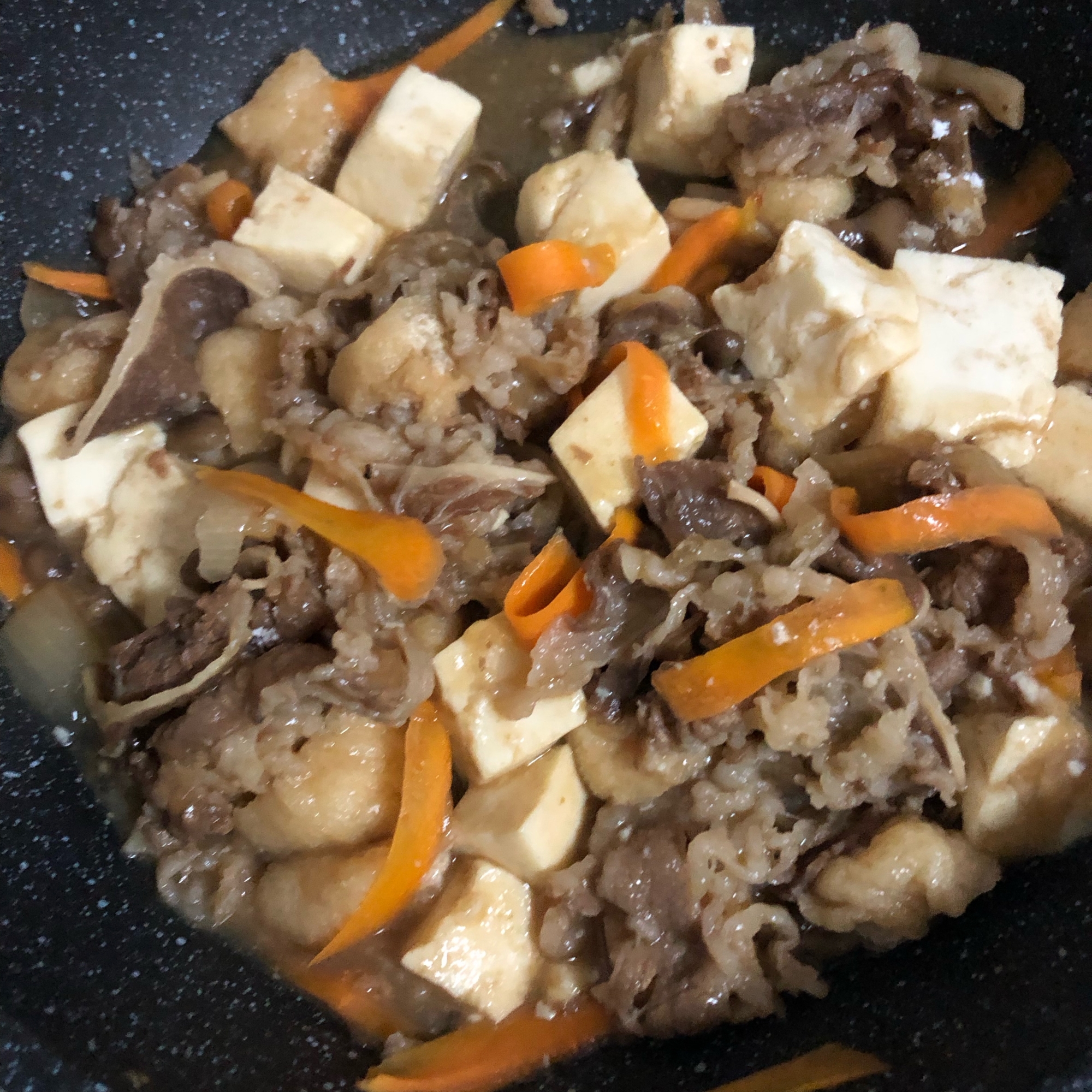 肉豆腐！