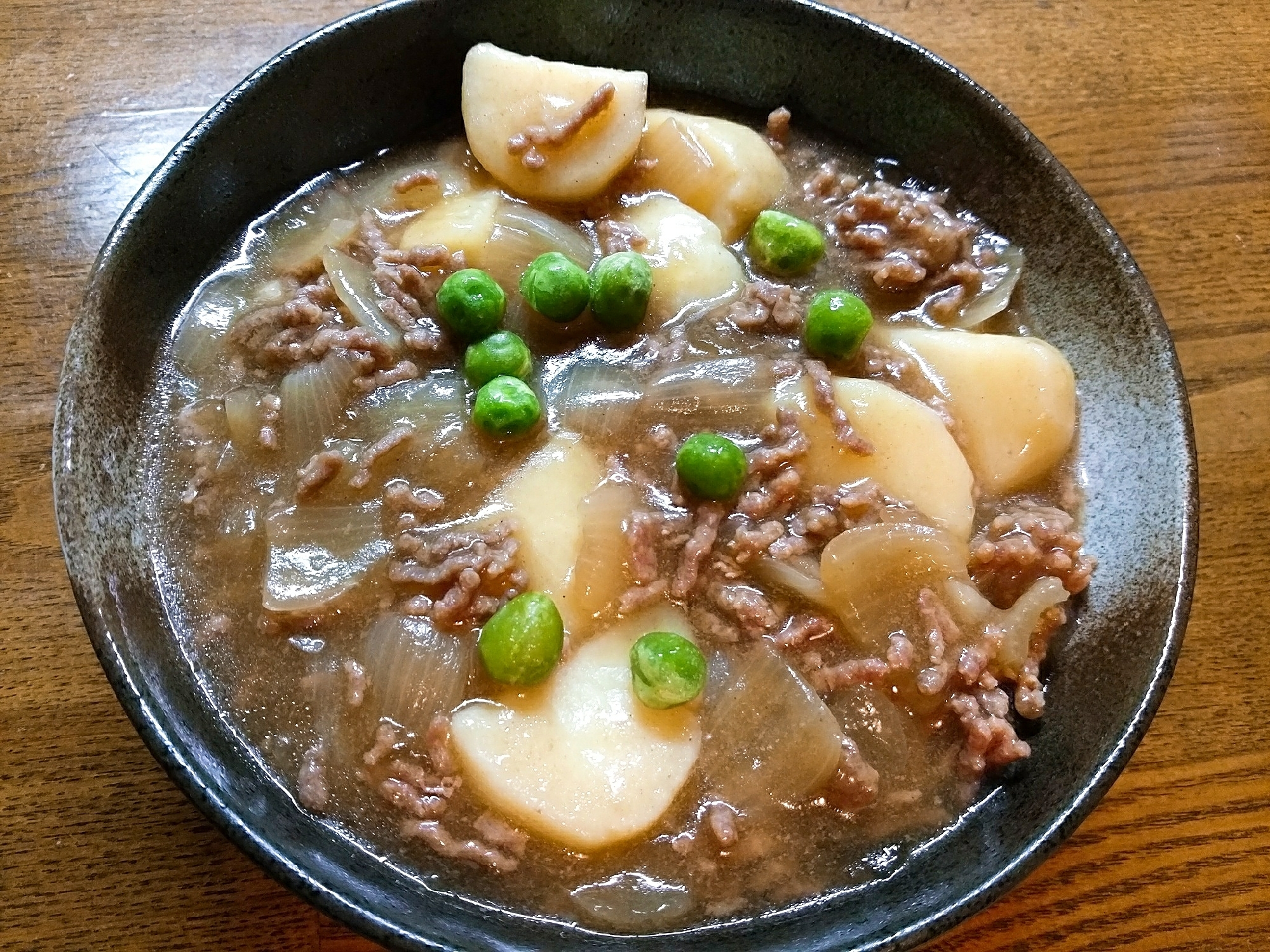 じゃが芋とミンチのトロトロ煮